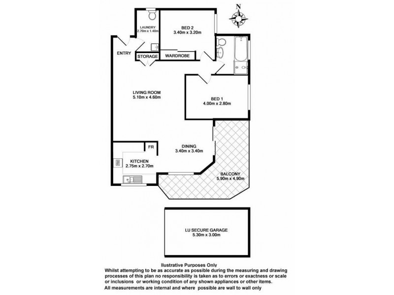 11/16 Park Street, Sutherland NSW 2232 Floorplan