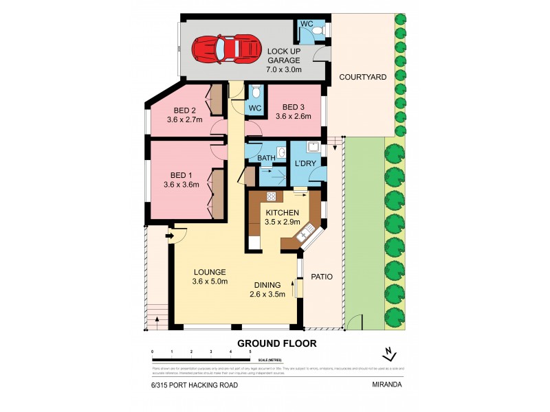 6/315 Port Hacking Road, Miranda NSW 2228 Floorplan