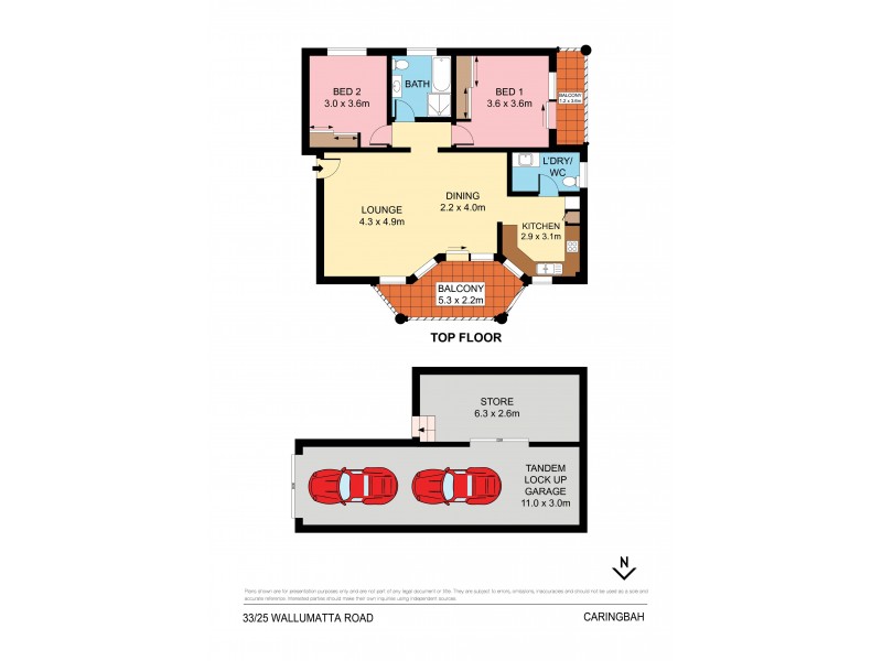 33/231 Kingsway, Caringbah NSW 2229 Floorplan