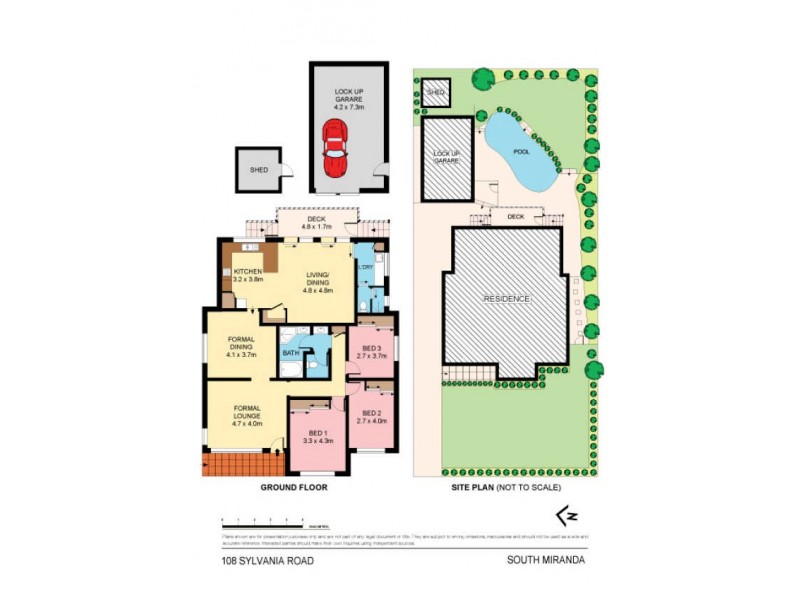 108 Sylvania Road, Miranda NSW 2228 Floorplan