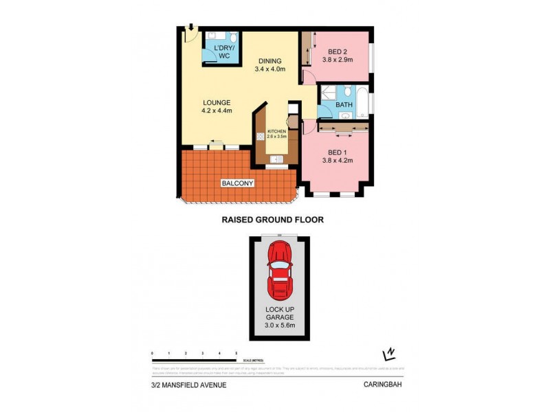 3/2 Mansfield Avenue, Caringbah NSW 2229 Floorplan