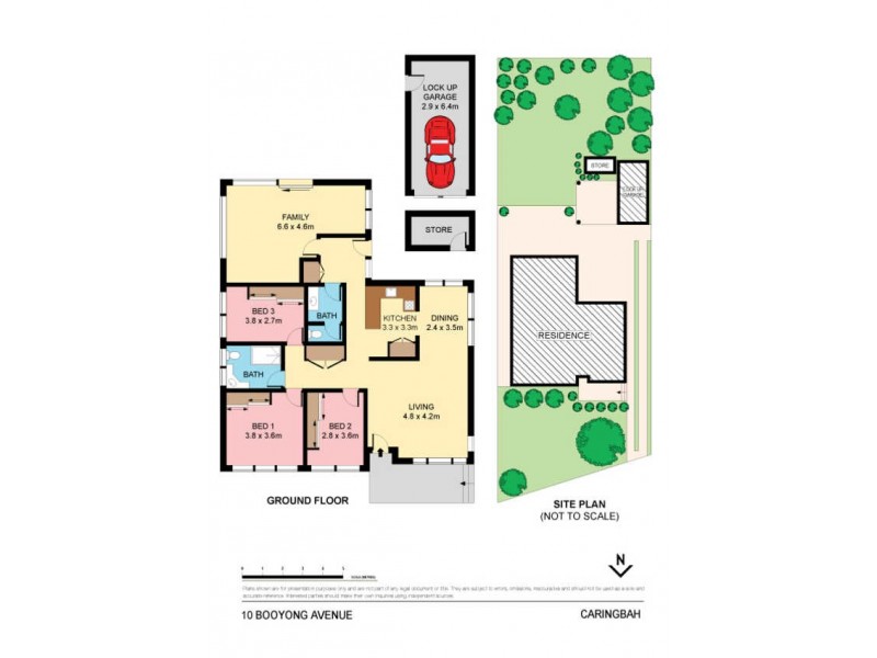 10 Booyong Avenue, Caringbah NSW 2229 Floorplan