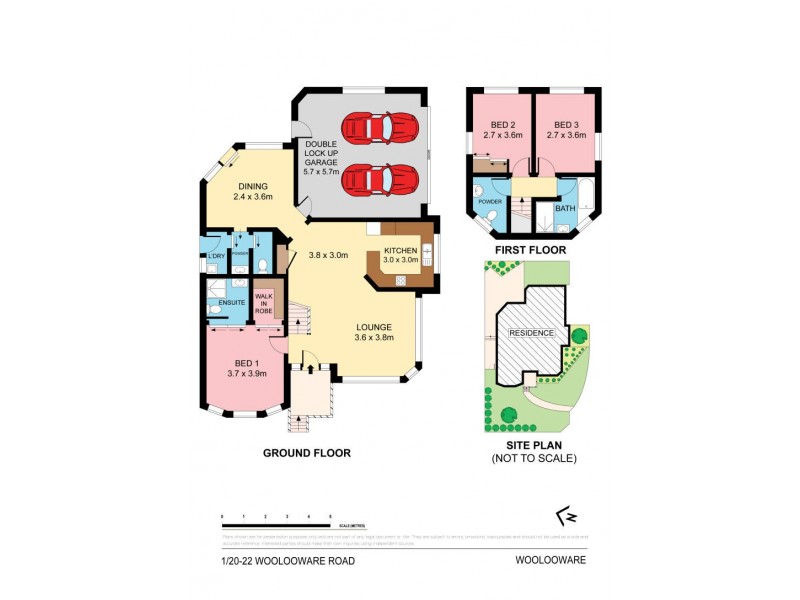 1/20-22 Woolooware Road, Woolooware NSW 2230 Floorplan
