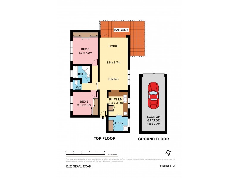 12/28 Searl Road, Cronulla NSW 2230 Floorplan