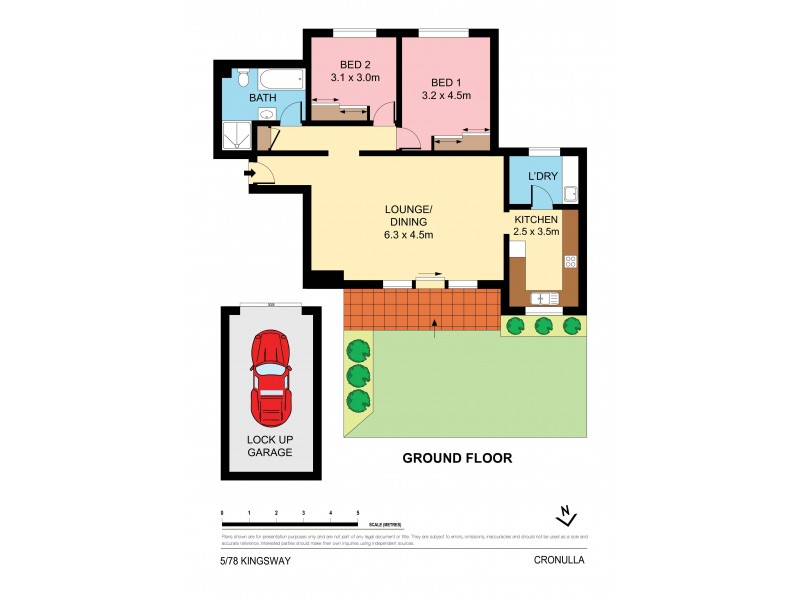 5/78 Kingsway, Cronulla NSW 2230 Floorplan