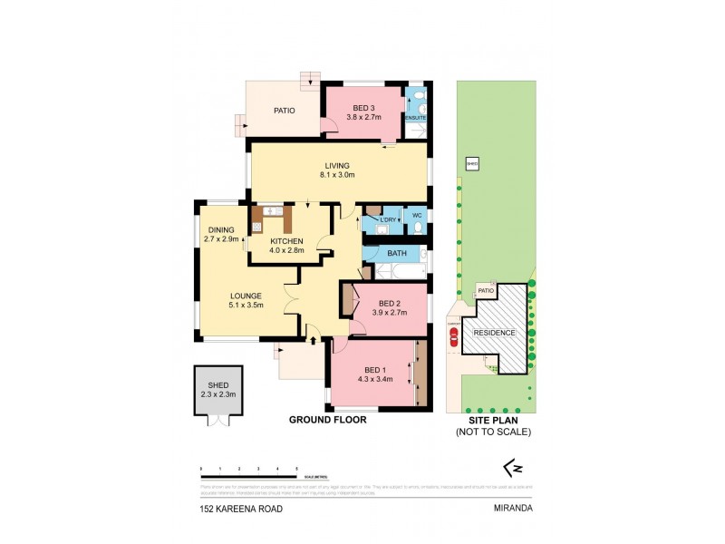 152 Kareena Road, Miranda NSW 2228 Floorplan
