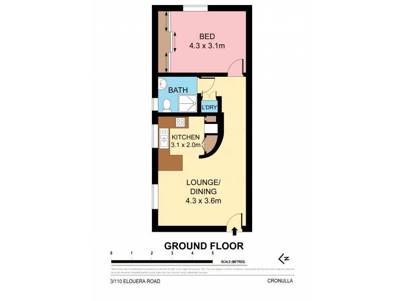 3/110 Elouera Road, Cronulla NSW 2230 Floorplan