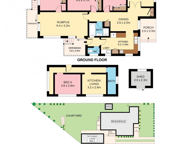 12 Grenville Avenue, Caringbah NSW 2229 Floorplan