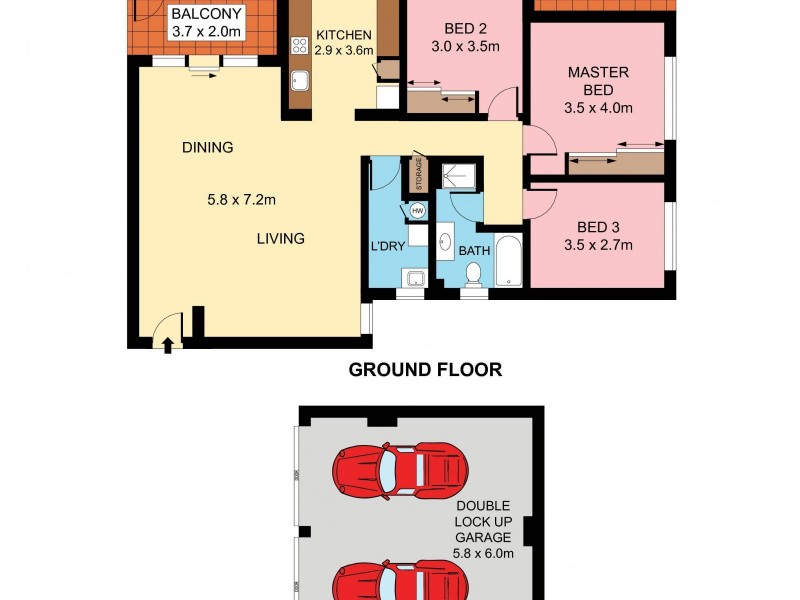 20/331 President Avenue, Gymea NSW 2227 Floorplan