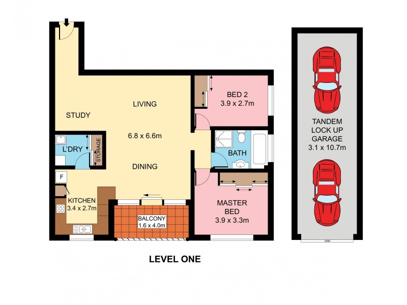 4/4 Vista Street, Caringbah NSW 2229 Floorplan