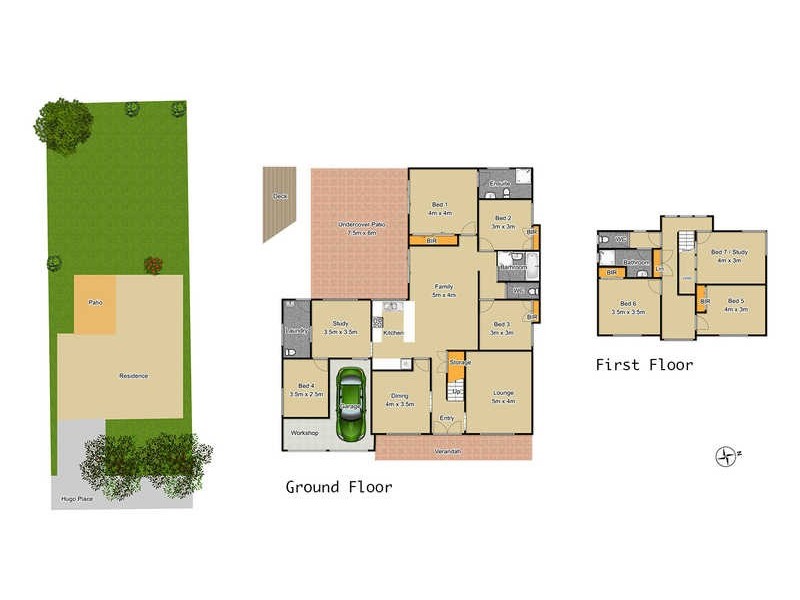 6 Hugo Place, Quakers Hill NSW 2763 Floorplan