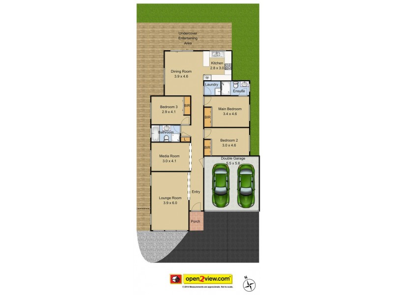 6 Spicebush Glade, Stanhope Gardens NSW 2768 Floorplan