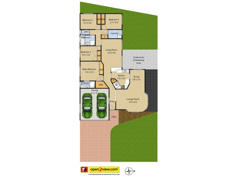 4 Zahra Place, Quakers Hill NSW 2763 Floorplan