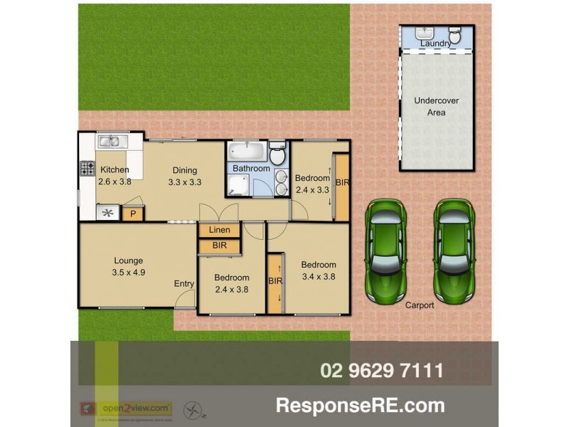 1/8 Woodvale Close, Plumpton NSW 2761 Floorplan