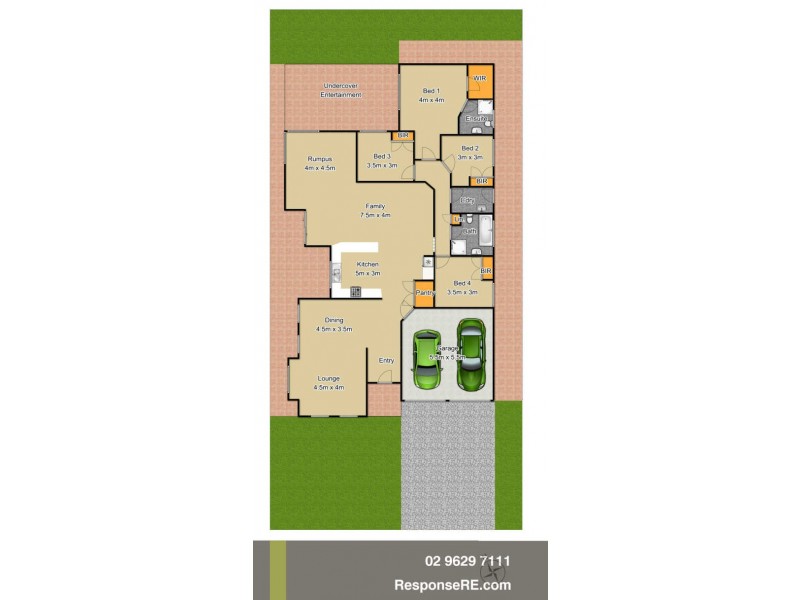 27 Damien Drive, Parklea NSW 2768 Floorplan