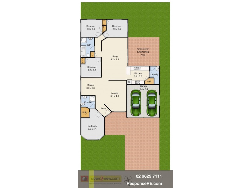 6 Hungerford Drive, Glenwood NSW 2768 Floorplan