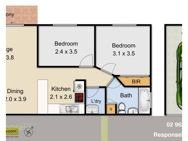 16/26 Mantaka Street, Blacktown NSW 2148 Floorplan