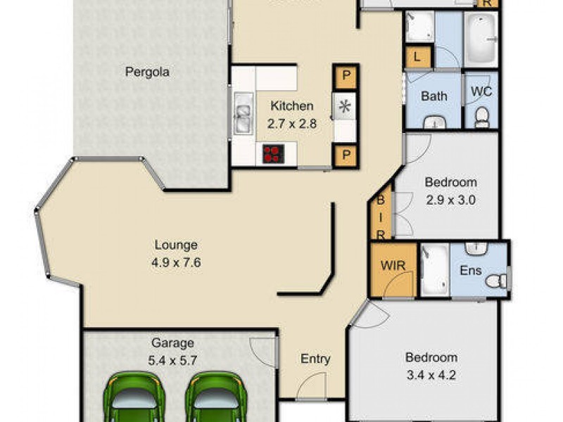14 Southwaite Crescent, Glenwood NSW 2768 Floorplan