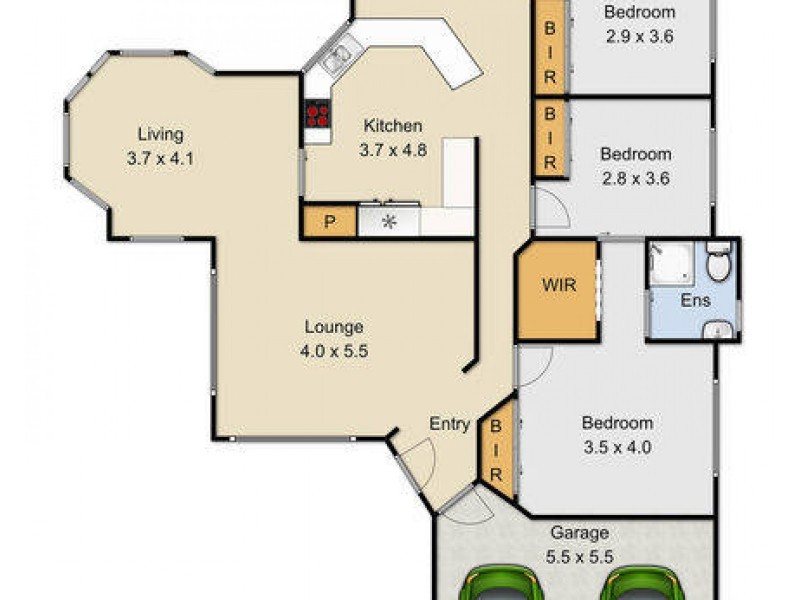 1 Waltham Way, Glenwood NSW 2768 Floorplan
