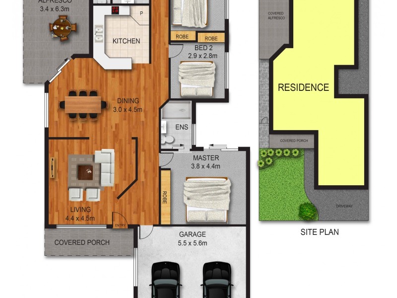 83 Thompson Crescent, Glenwood NSW 2768 Floorplan