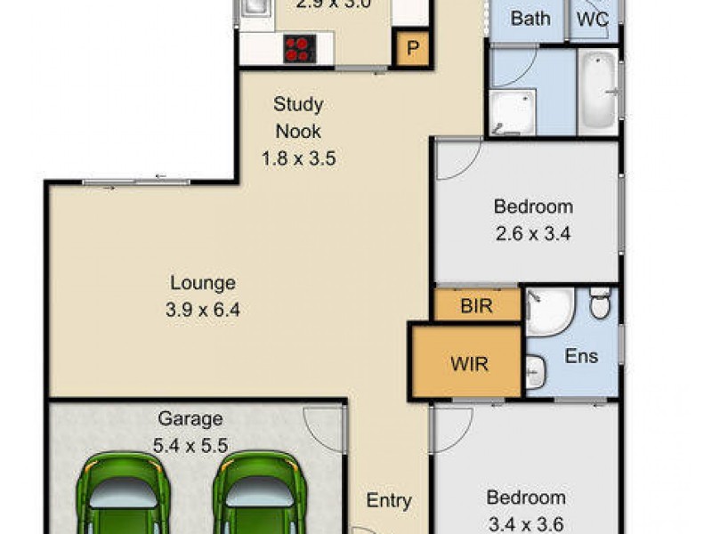 11 Kinchega Crescent, Glenwood NSW 2768 Floorplan