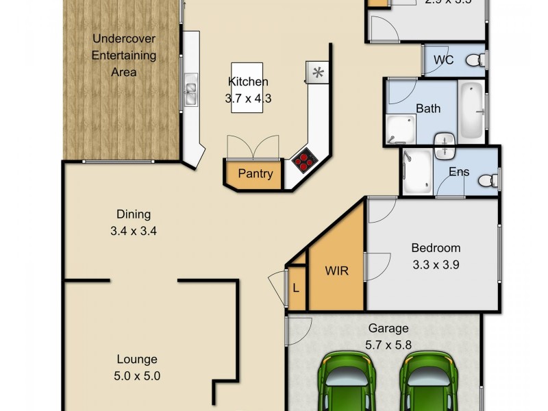 6 Persimmon Way, Glenwood NSW 2768 Floorplan