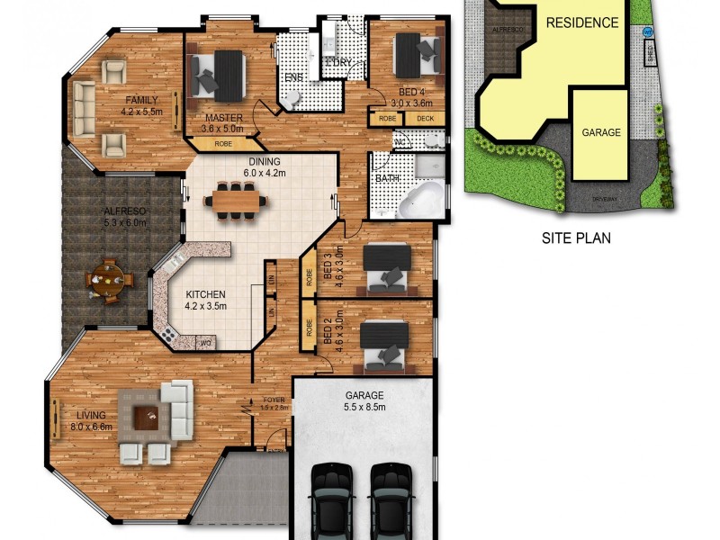 4 Oscar Place, Acacia Gardens NSW 2763 Floorplan