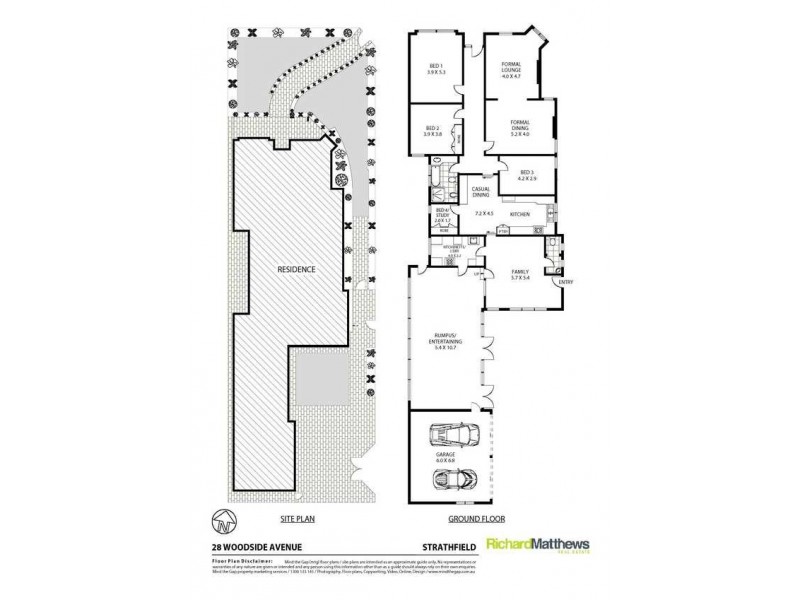 28 Woodside Avenue, Strathfield NSW 2135 Floorplan