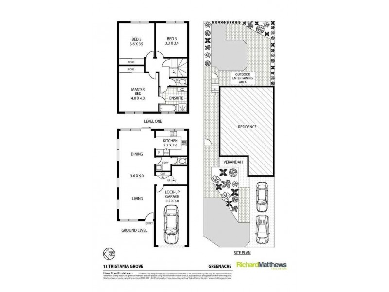 12 Tristania Grove, Greenacre NSW 2190 Floorplan