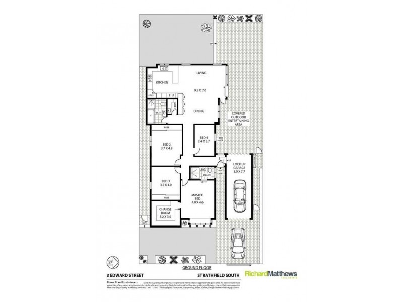 3 Edward Street, Strathfield South NSW 2136 Floorplan