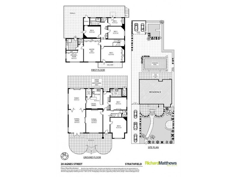 20 Agnes Street, Strathfield NSW 2135 Floorplan