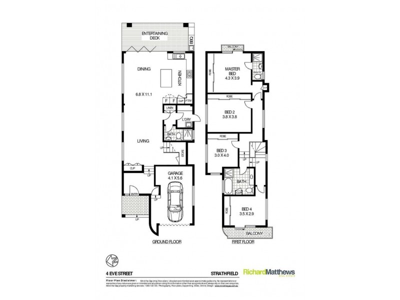 4 Eve Street, Strathfield NSW 2135 Floorplan