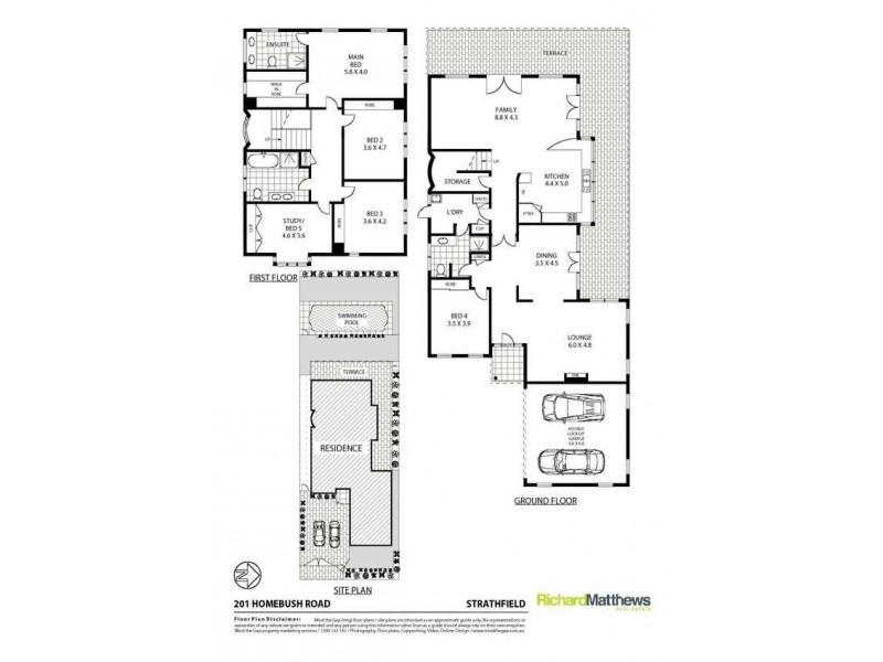 201 Homebush Road, Strathfield NSW 2135 Floorplan