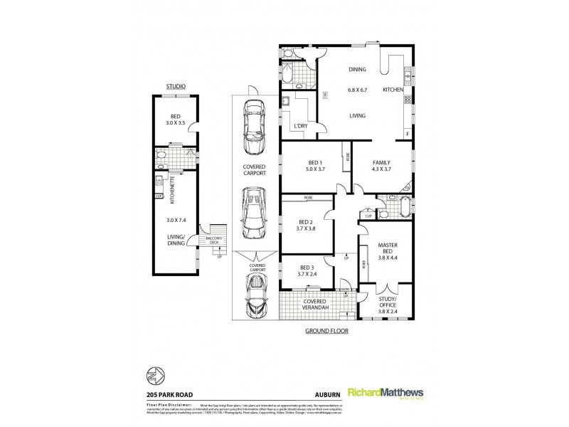 205 Park Road, Auburn NSW 2144 Floorplan