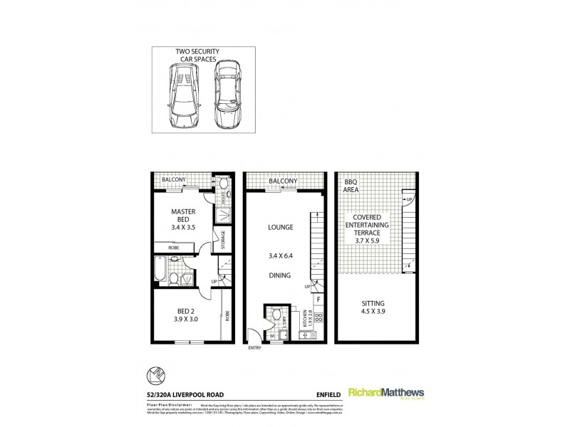 52/320a –  Liverpool Road, Enfield NSW 2136 Floorplan
