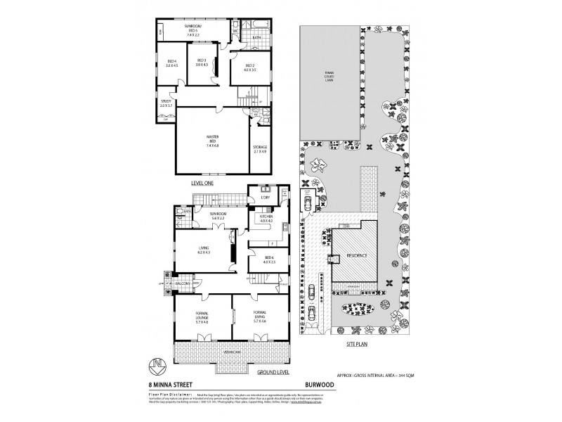 8 Minna Street, Burwood NSW 2134 Floorplan