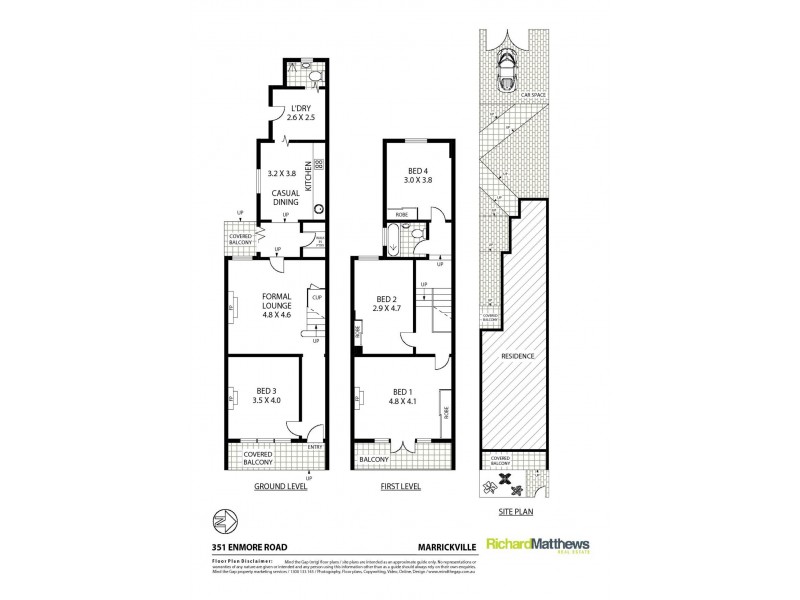351 Enmore Road, Marrickville NSW 2204 Floorplan