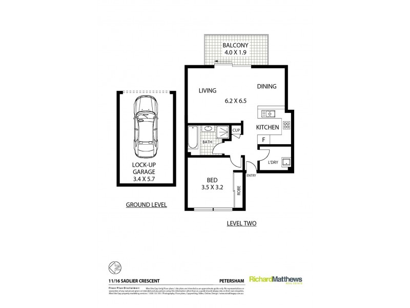 11/16 Sadlier Crescent, Petersham NSW 2049 Floorplan