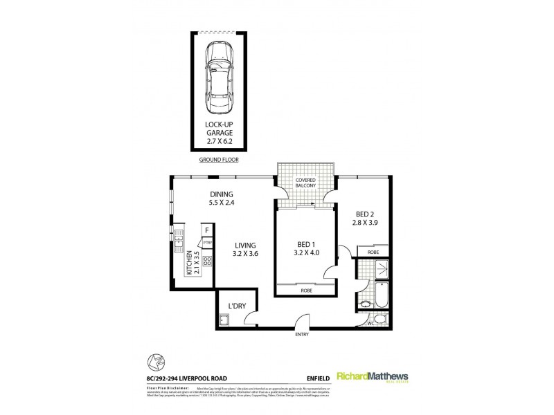 8C/294 Liverpool Road, Enfield NSW 2136 Floorplan