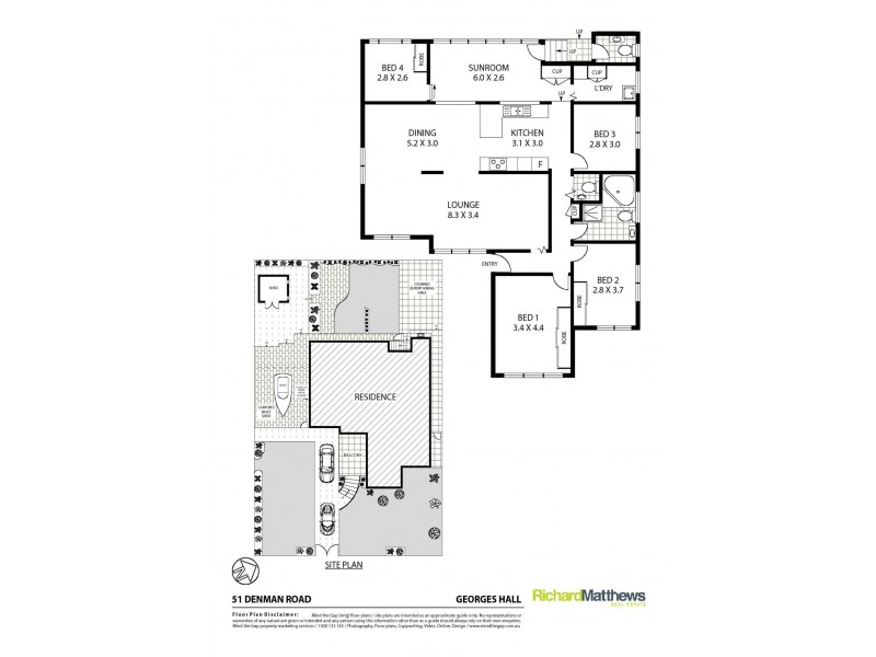 51 Denman Road, Georges Hall NSW 2198 Floorplan