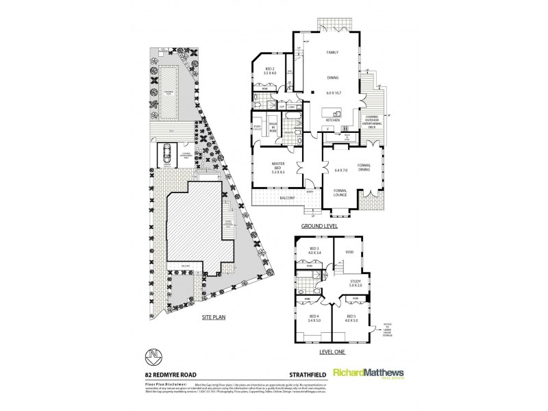 82 Redmyre Road, Strathfield NSW 2135 Floorplan