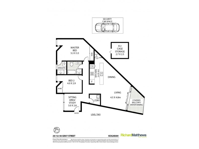 20/52-56 Gray Street, Kogarah NSW 2217 Floorplan