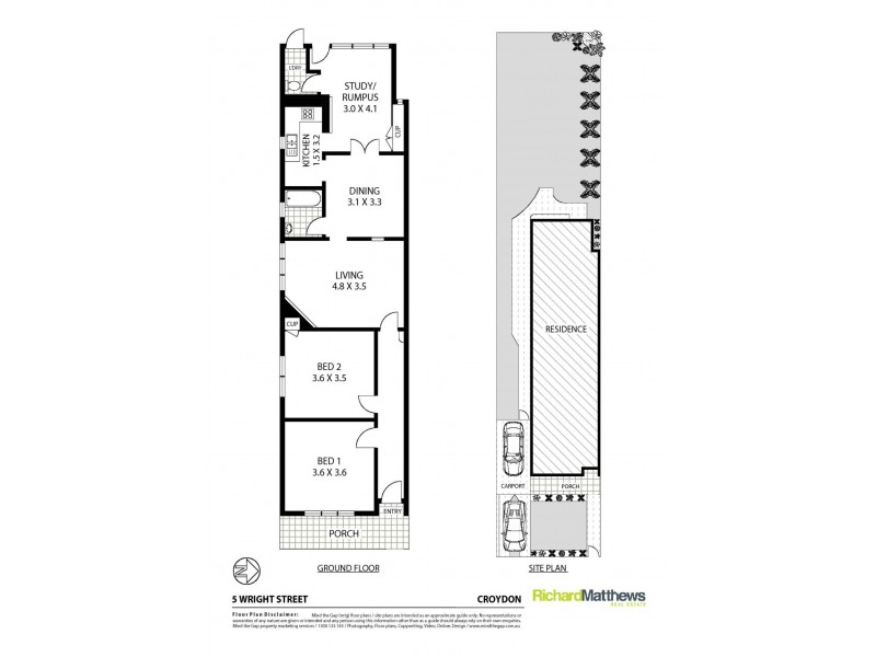 5 Wright Street, Croydon NSW 2132 Floorplan