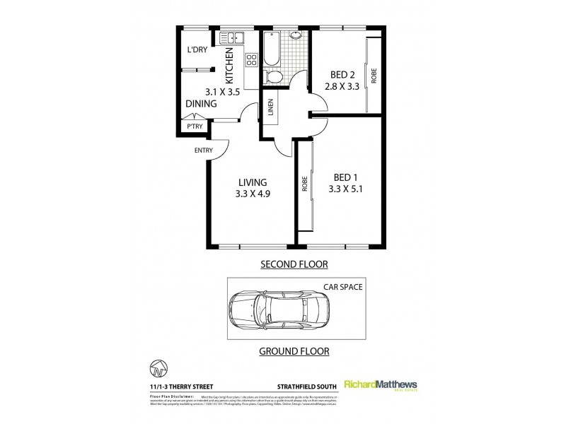 11/1-3 Therry Street, Strathfield South NSW 2136 Floorplan
