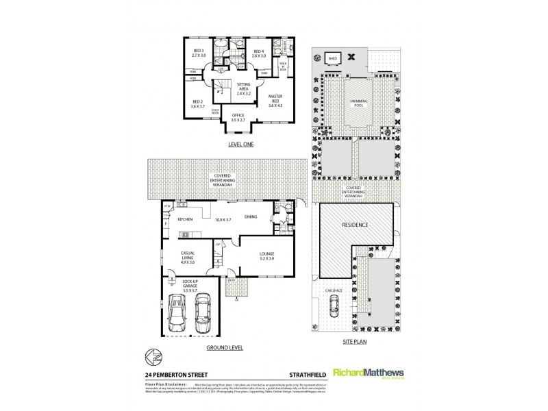 24 Pemberton Street, Strathfield NSW 2135 Floorplan