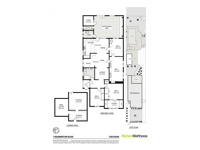 7 Badminton Road, Croydon NSW 2132 Floorplan