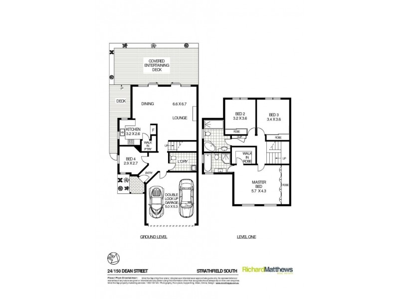 24/150 Dean Street, Strathfield South NSW 2136 Floorplan