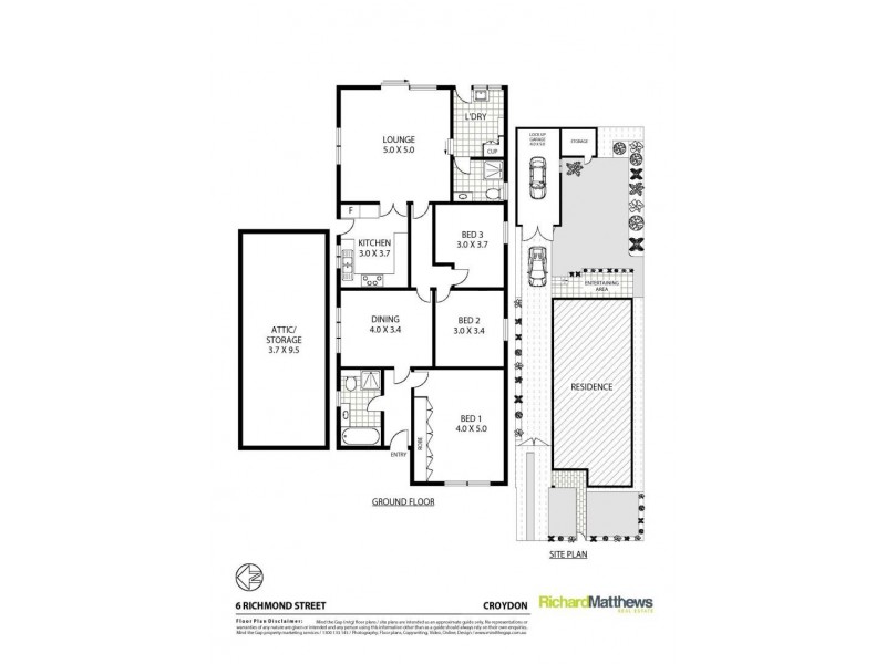6 Richmond Street, Croydon NSW 2132 Floorplan
