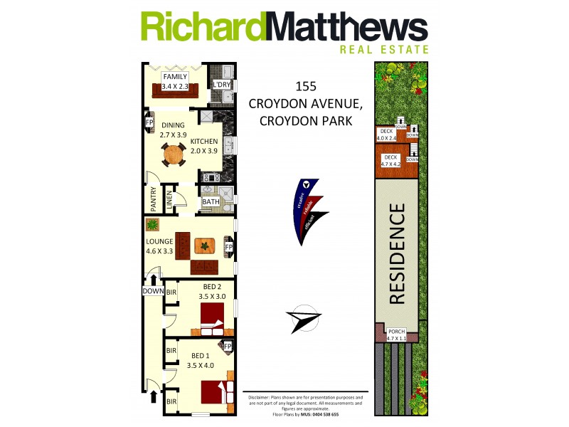 155 Croydon Avenue, Croydon Park NSW 2133 Floorplan