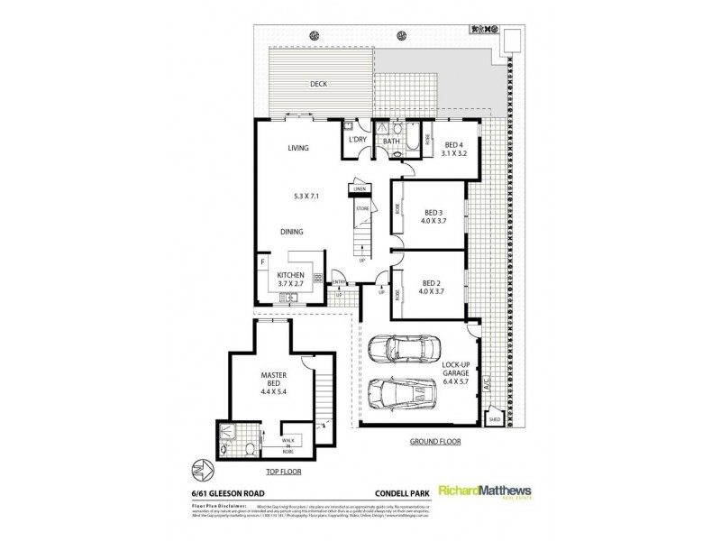 6/61 Gleeson Avenue, Condell Park NSW 2200 Floorplan